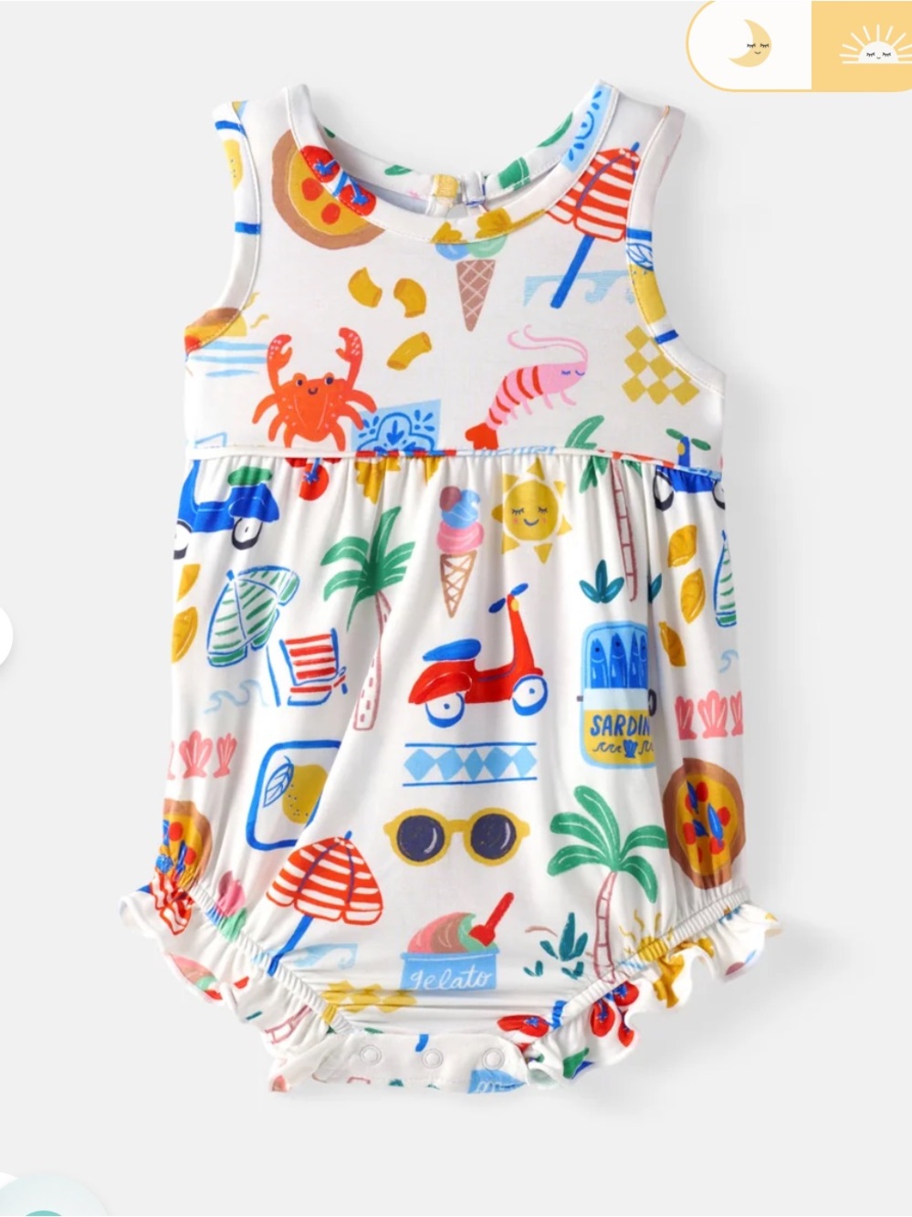 Little Sleepies Ciao Bella Bubble Romper